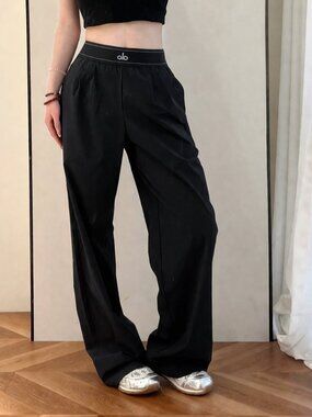 ALO Yoga Women's Black Trouser size S (Regular) Brand new🔅🔅